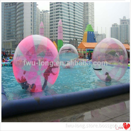 Fwulong hot popular inflatable water walking ball,water polo ball for sale